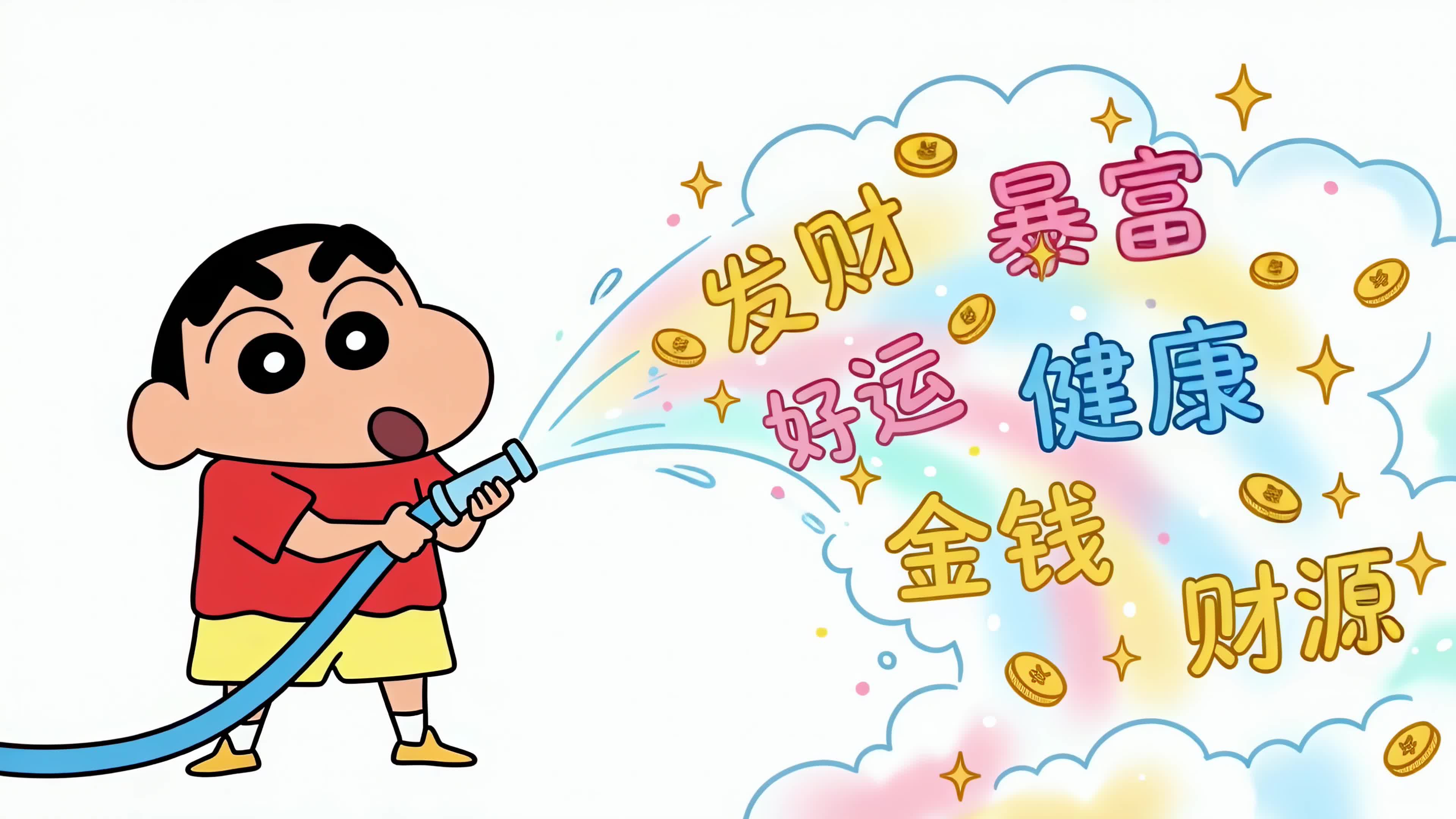 小新送祝福