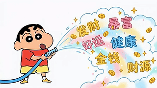 小新送祝福