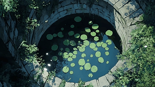 夏天池塘
