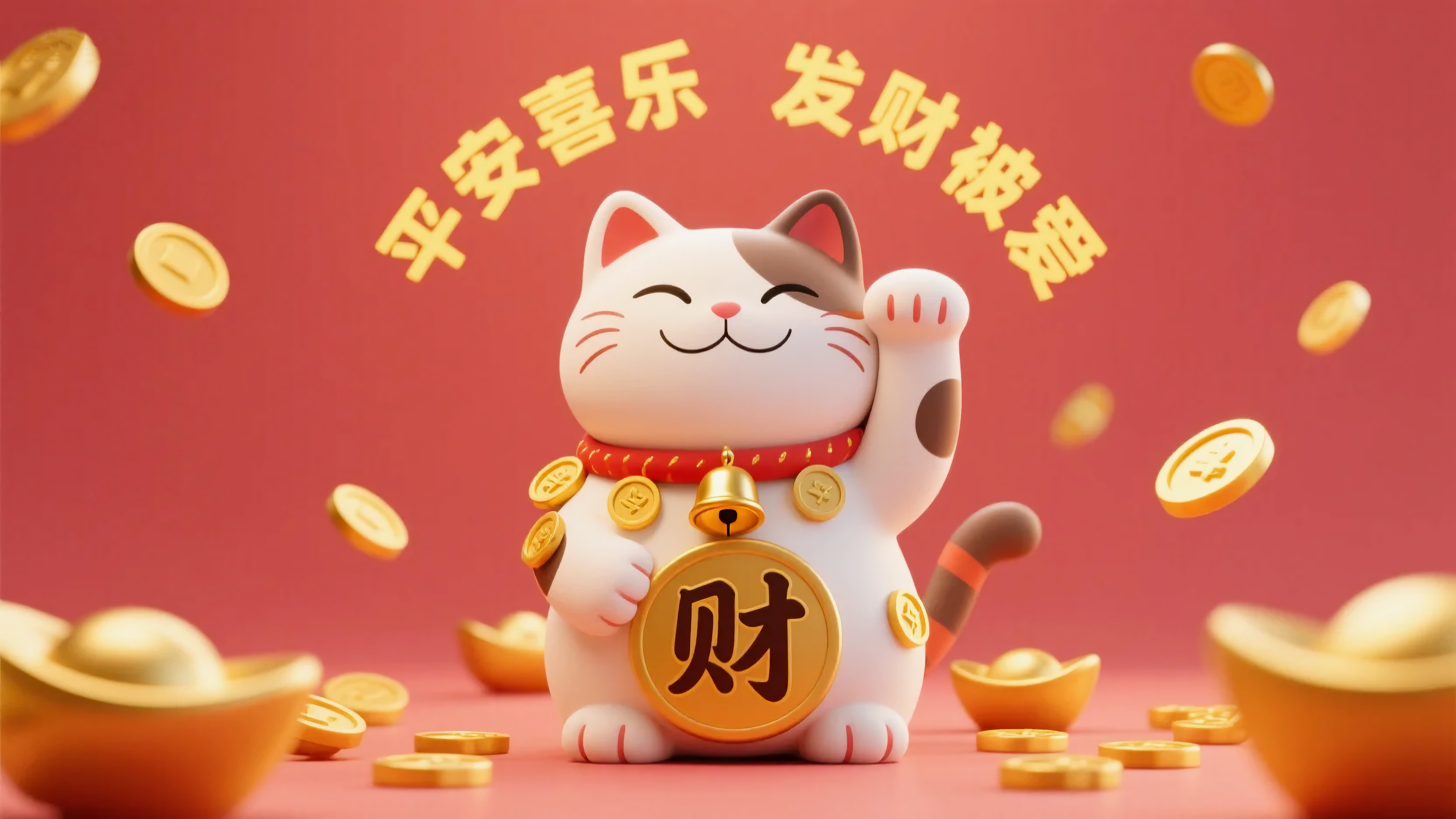 可爱招财猫