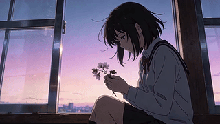 观花