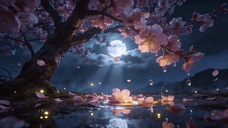 桃语夜月