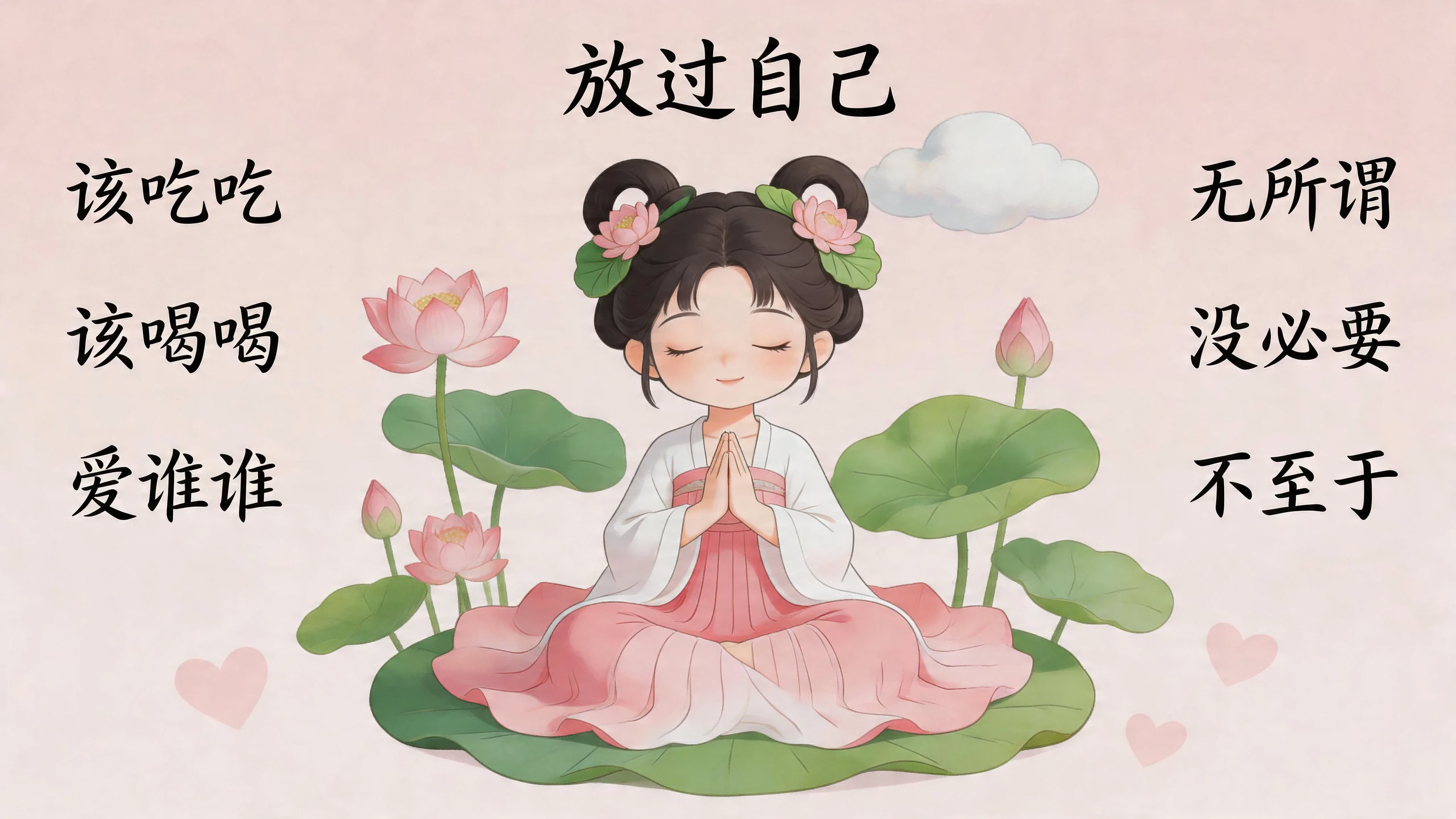 荷花女孩放过自己