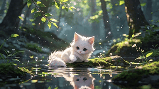 林间溪语