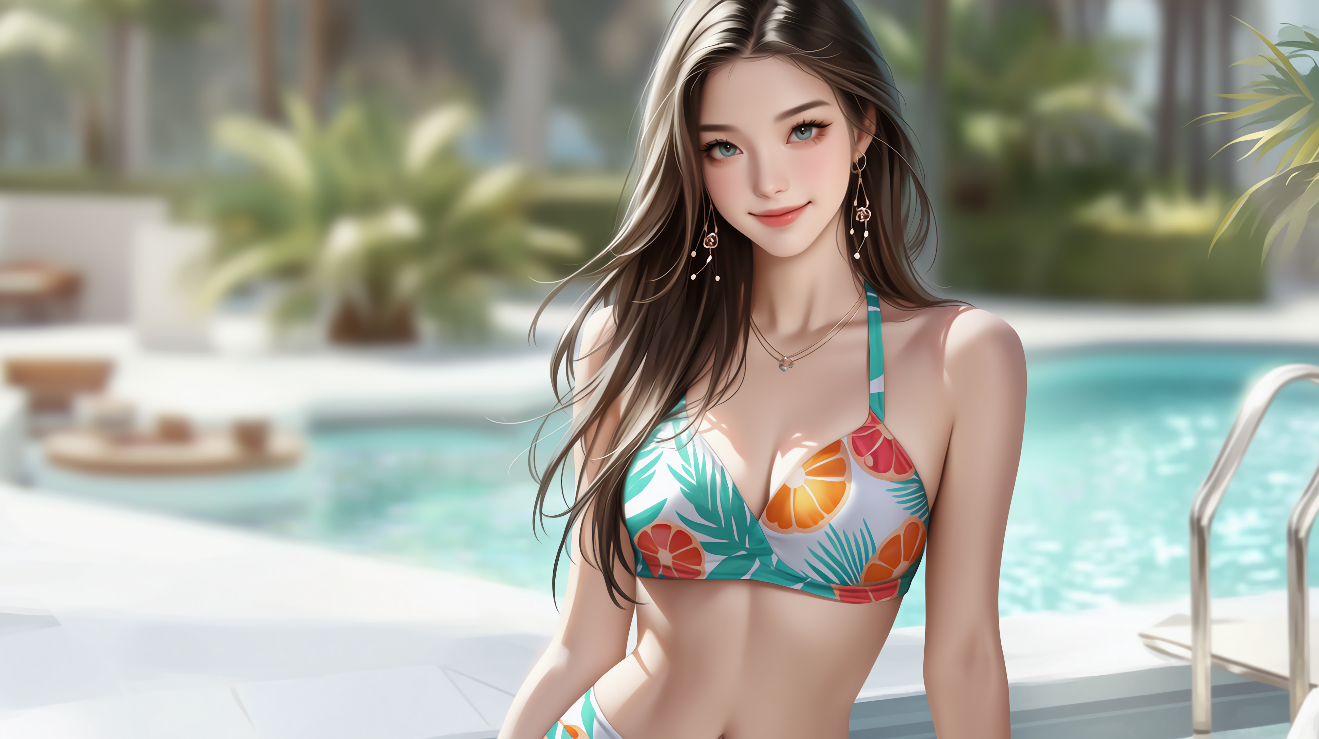 泳衣少女