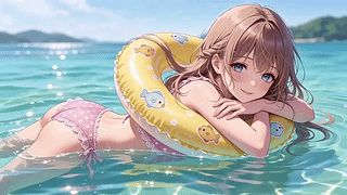 夏日清新少女