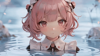 短发女孩