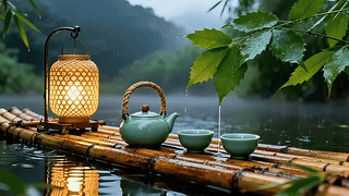 雨后品茗