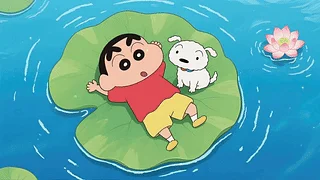 清凉夏日荷塘小新