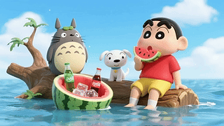 清凉夏日蜡笔小新