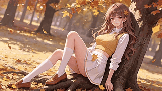 秋枫少女