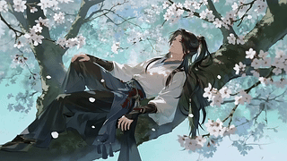 花树上的男神