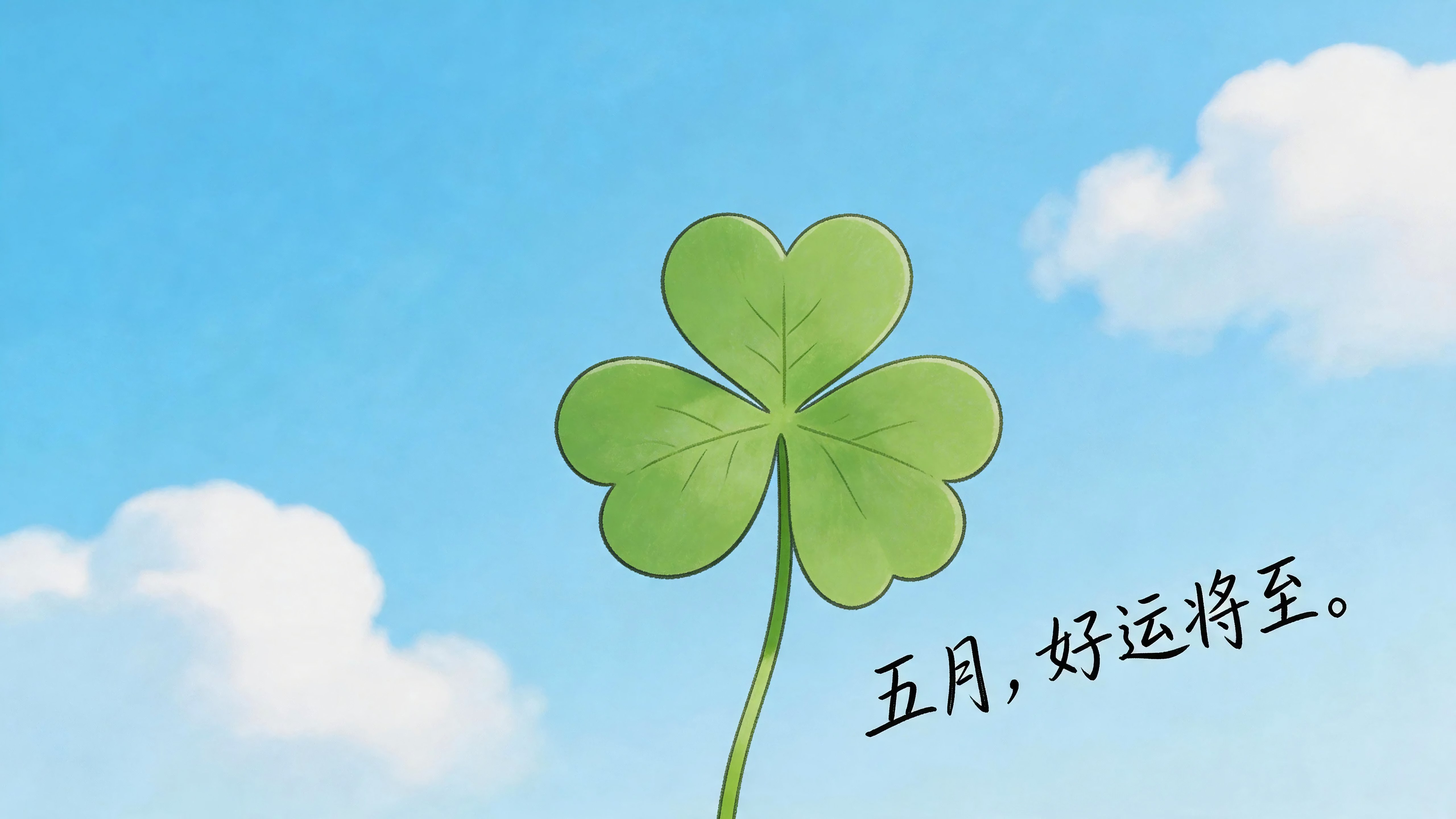 五月好运将至
