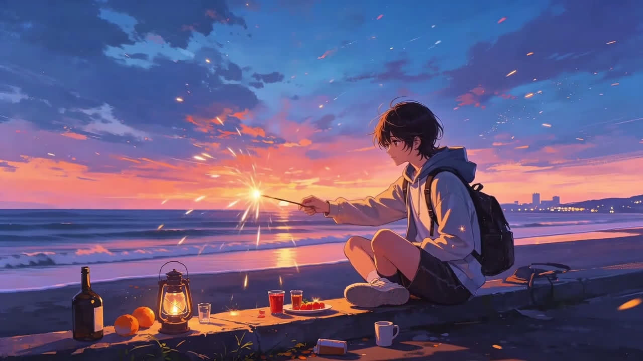 海边的仙女棒