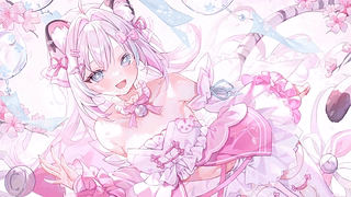 白猫少女