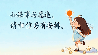 相信另有安排