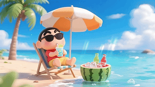 清凉夏日西瓜派对