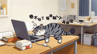 工作小猫