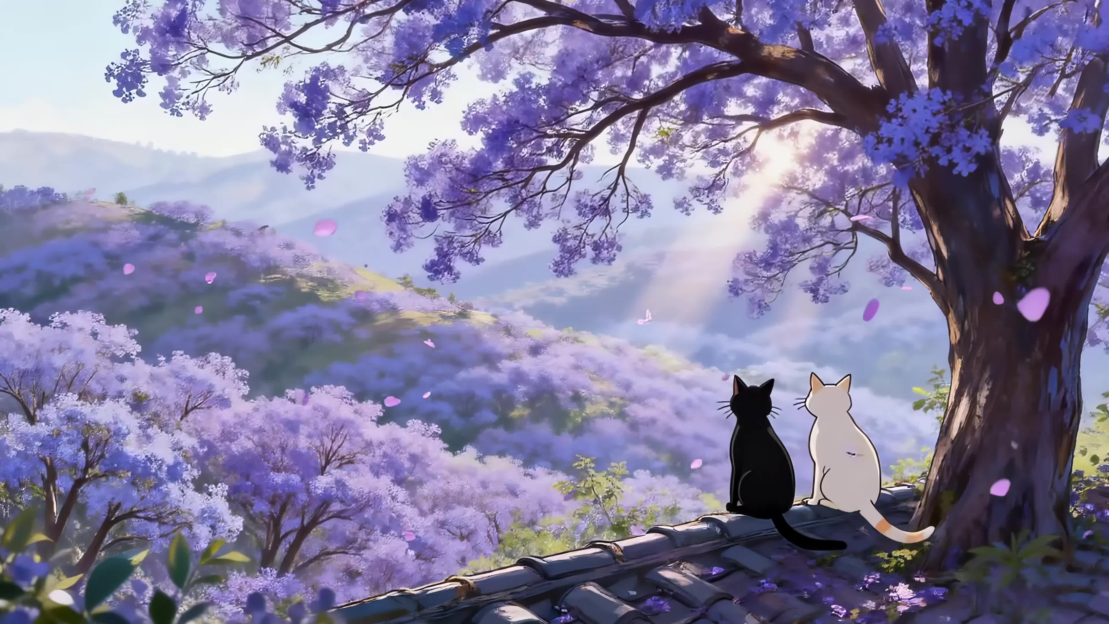 看风景的猫咪