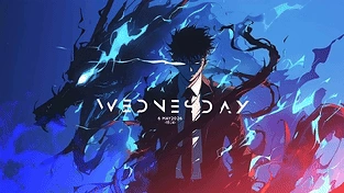 sung-jinwoo-solo-leveling-flames-aura-4k 动态壁纸 | 作者：LuEl