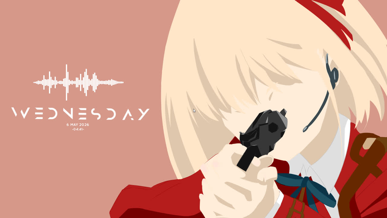 Lycoris Recoil 千里音乐可视化
