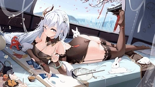申鹤 ❄️ 原神 动态壁纸 | 作者：Sharl♱☙