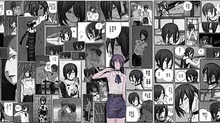 蕾赛/Reze/电锯人/Chainsaw Man（黑白背景）【Settimana】 动态壁纸 | 作者：Settimana