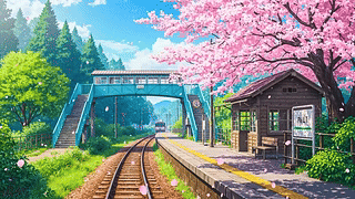 治愈乡村站台
