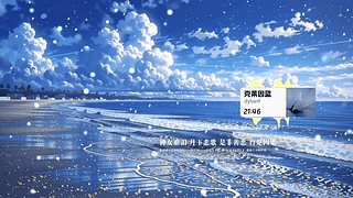 海边