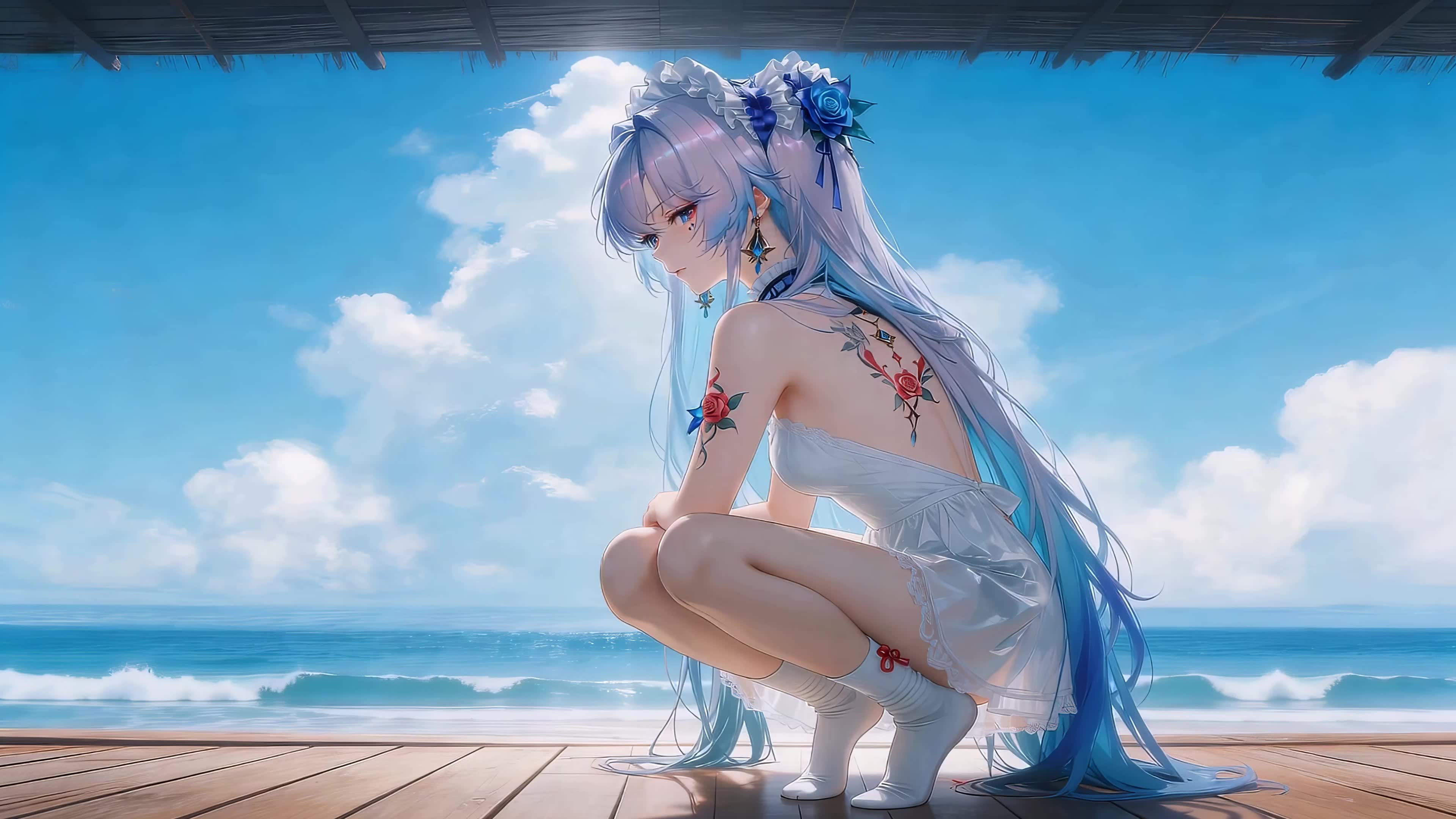 海边女孩