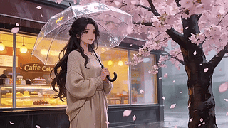 雨中咖啡馆