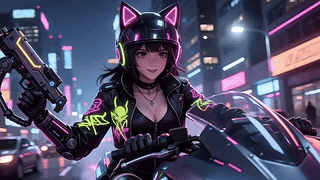 赛博机车少女