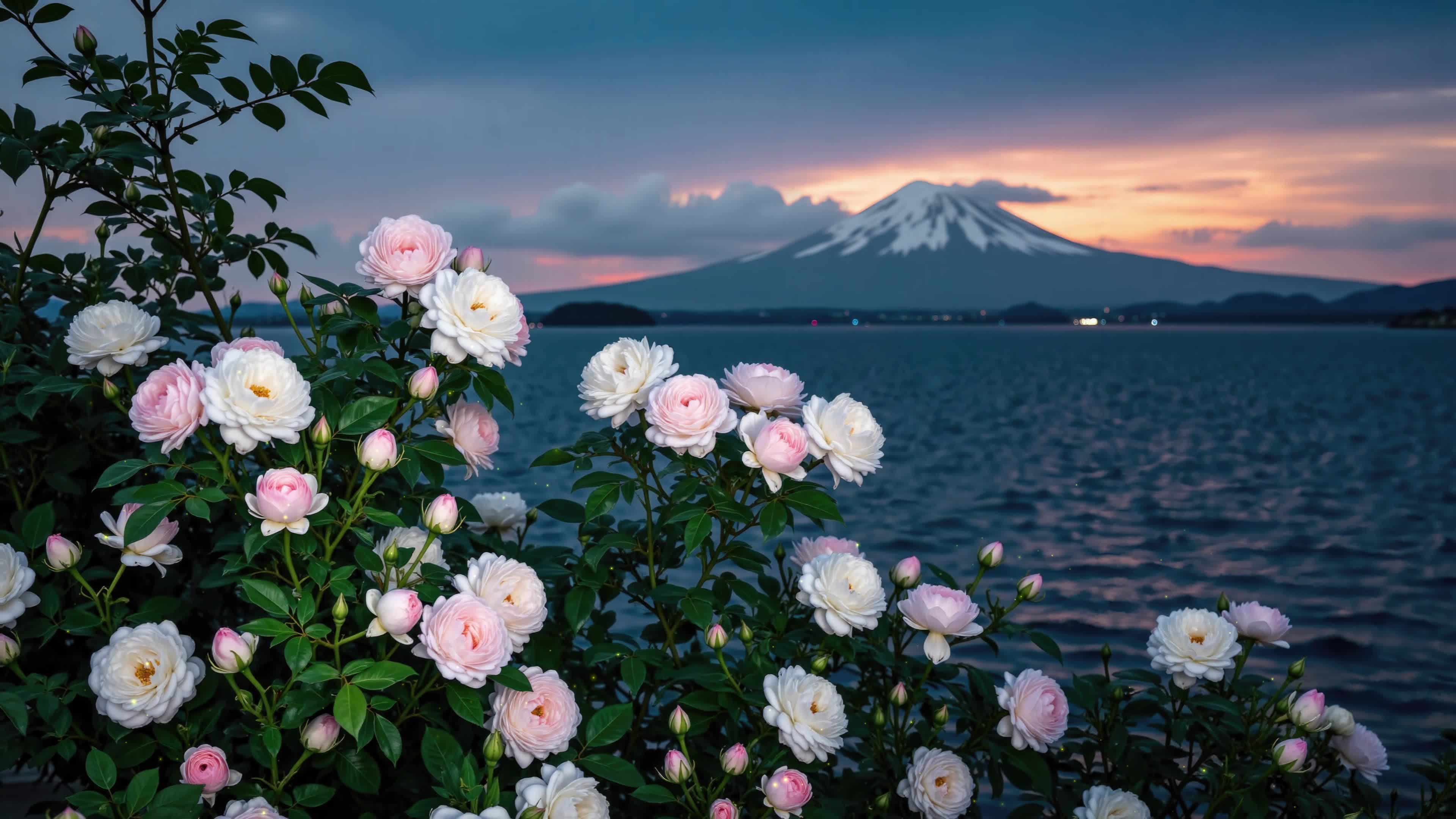 日暮花海