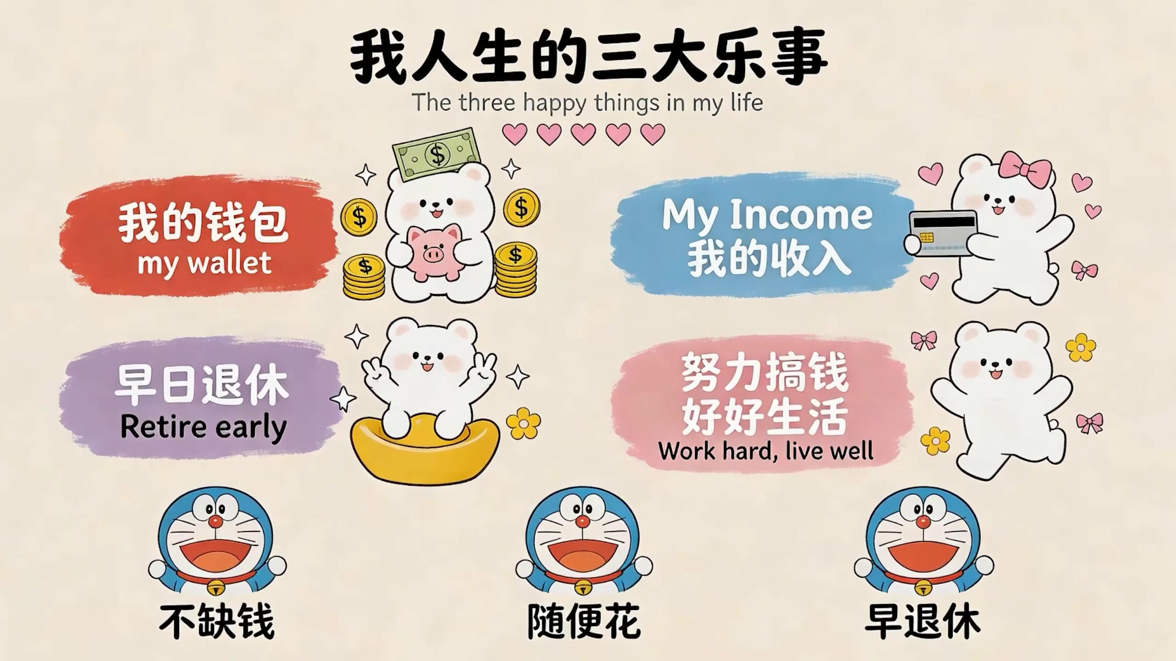 我人生的三大乐事
