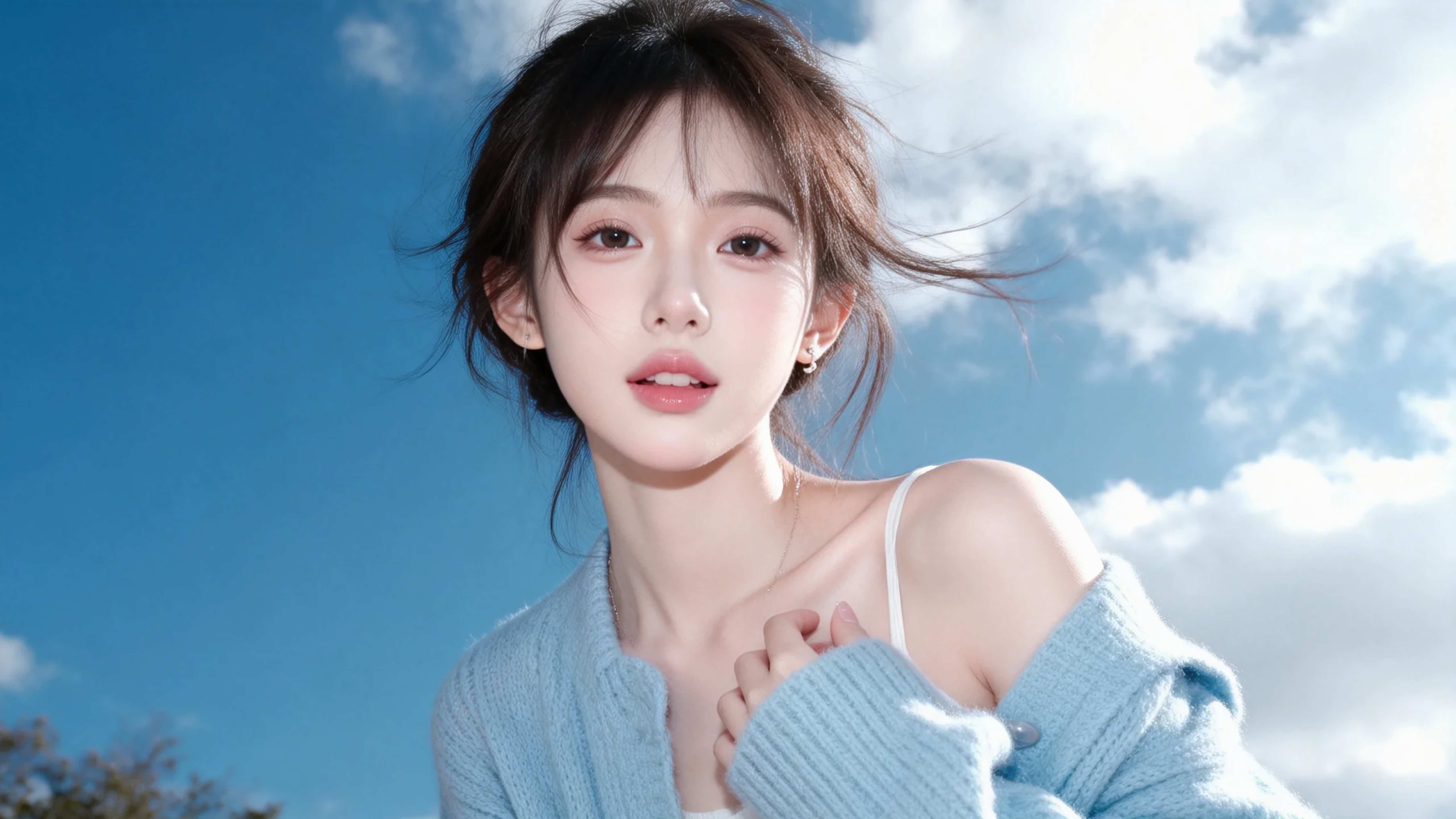 甜美美女