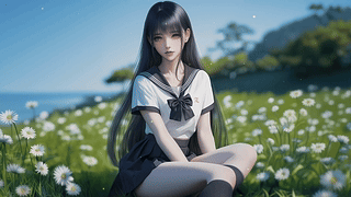 清纯JK制服黑丝女神