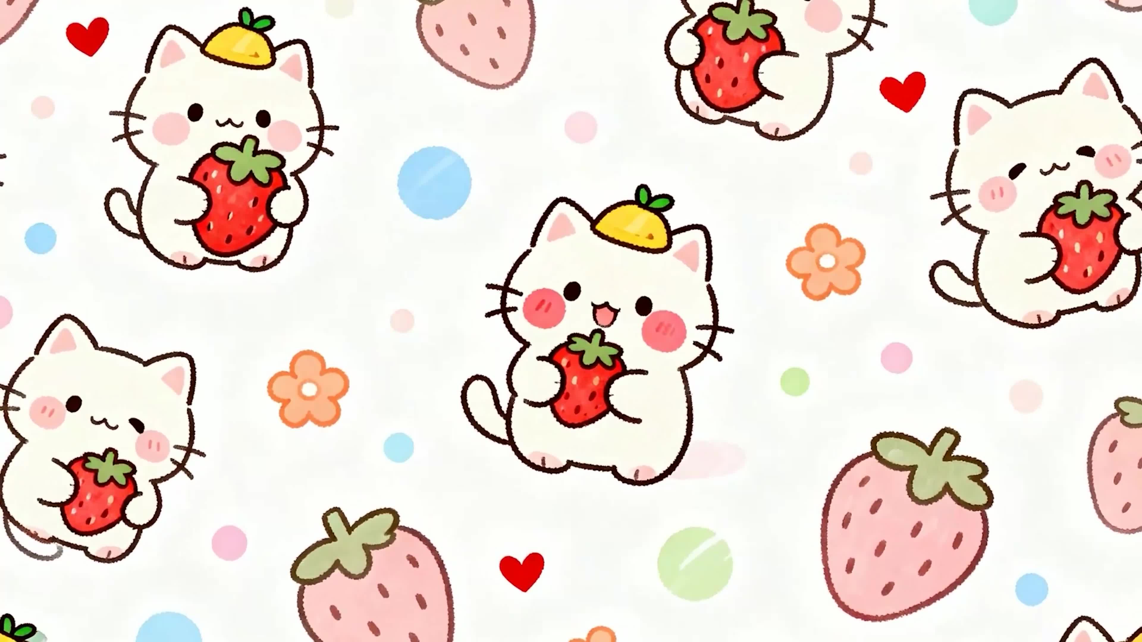 草莓猫咪