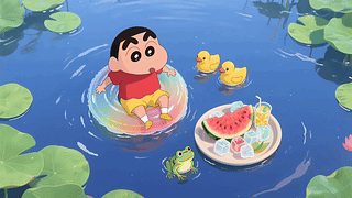 清凉夏日荷塘下午茶小新
