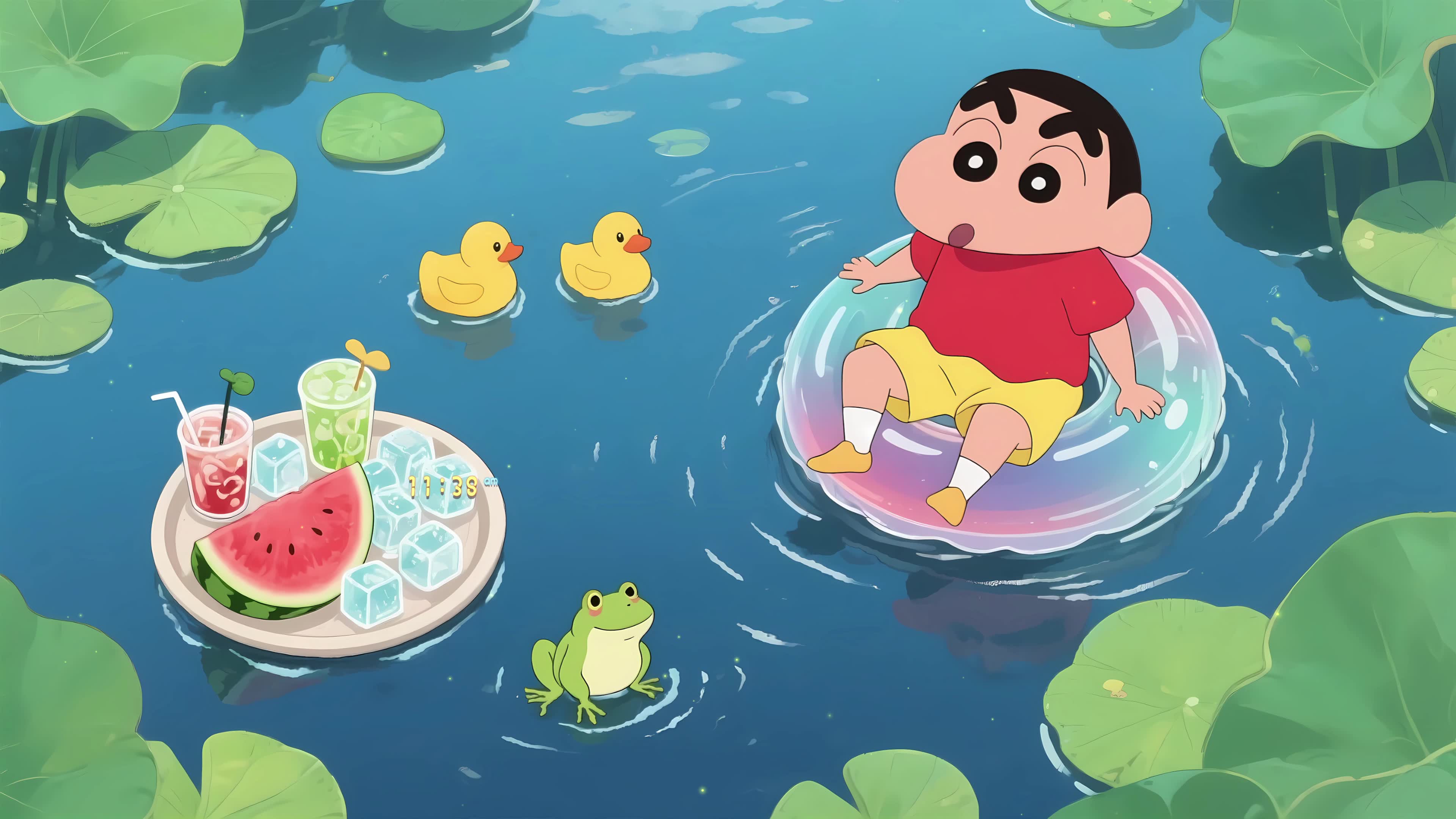 蜡笔小新悠闲夏日生活