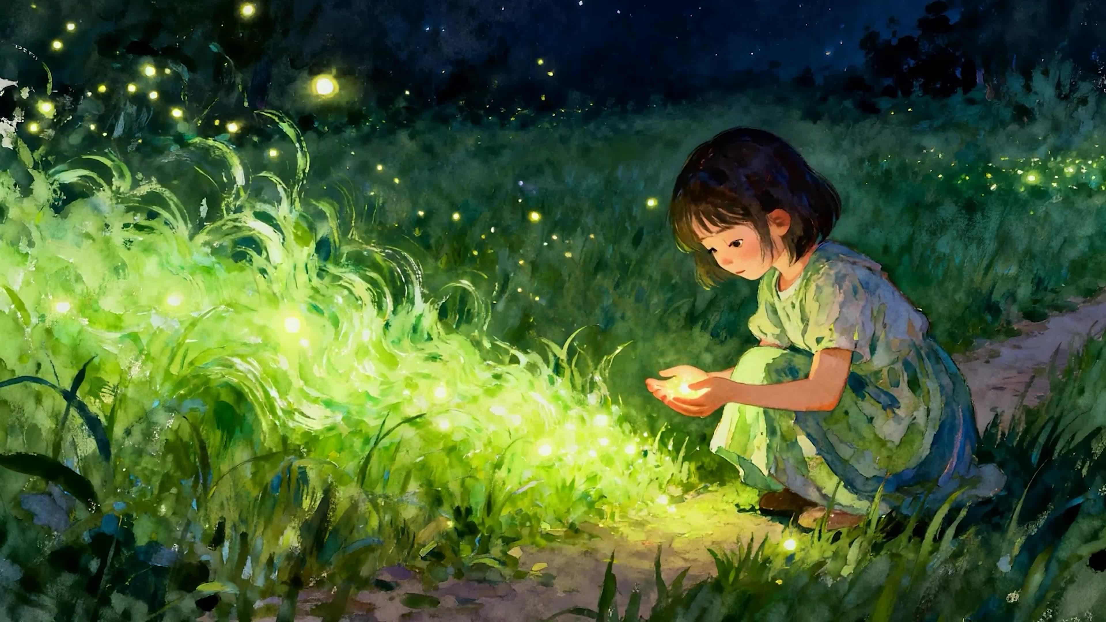 夜景女孩