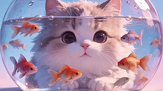 猫咪小金鱼