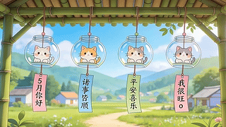 喵呜·~五月你好