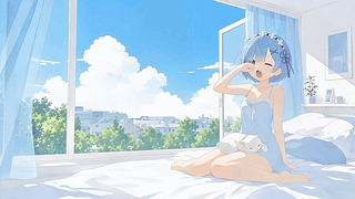 刚睡醒的雷姆