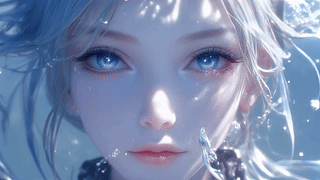 清冷感美女