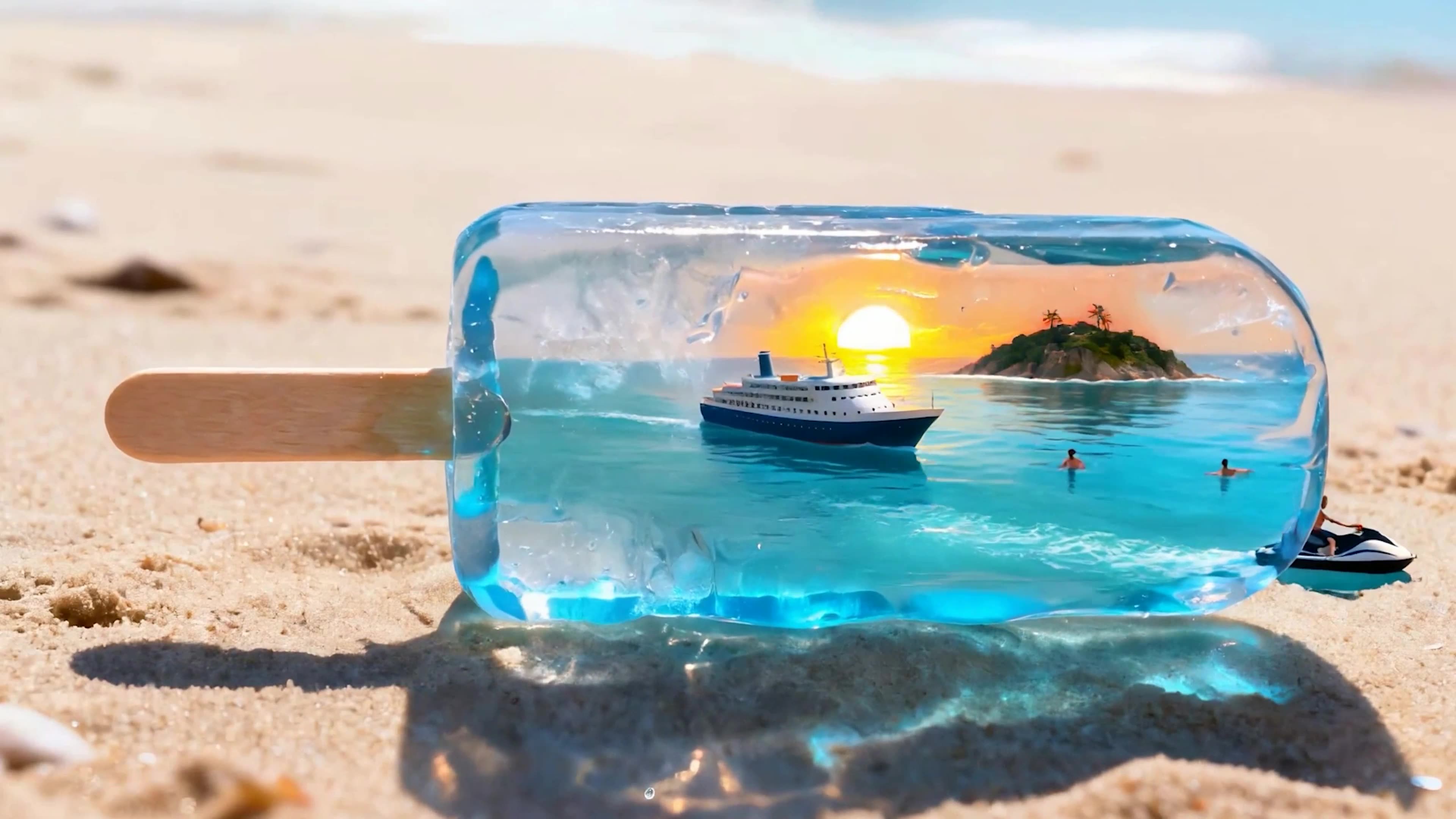 夏天游泳