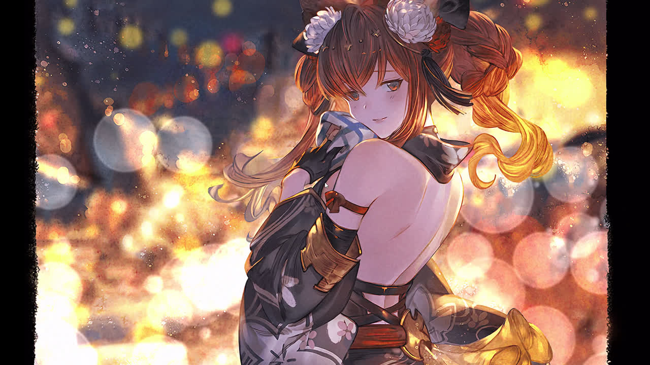 Anthuria（浴衣），4K，碧蓝幻想，动态壁纸