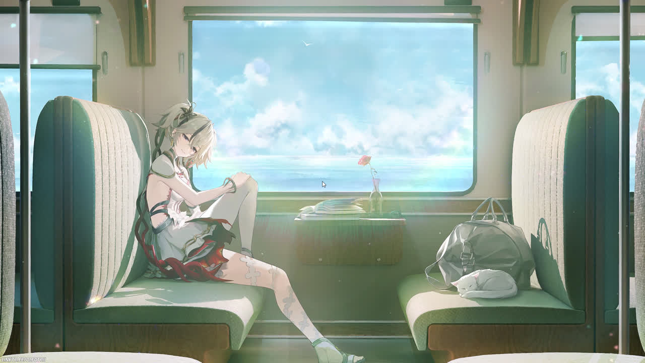 Camellya (1), 4K, 狂风之浪, 动态壁纸