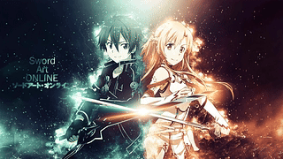 桐人和亚丝娜 SAO