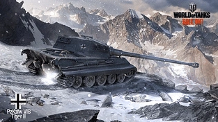 Tiger II 动态壁纸 | 作者：Shizuku<3