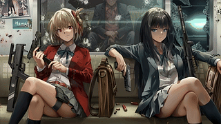 [UltraWide] Lycoris Recoil Chisato Nishikigi and Takina Inoue